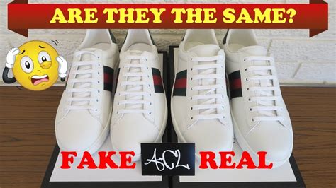 gucci sneakers real vs fake|gucci knock off heels.